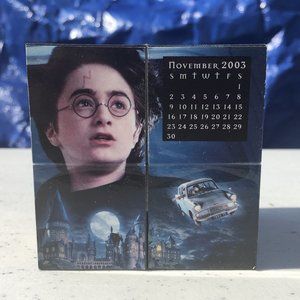 Harry Potter Folding Cube Calendar, circa 2003